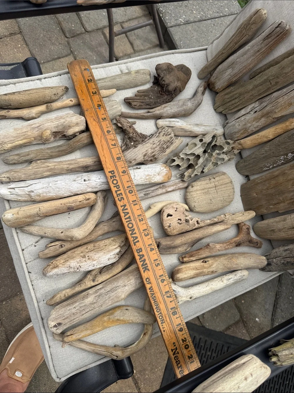 43 pc for (5 lbs shipped) Box of Natural Driftwood Pieces Decor Crafts Projects